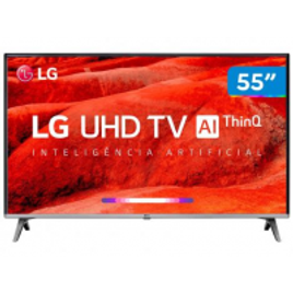 Imagem da oferta Smart TV LED 55" 4K LG UM7520 4 HDMI 2 USB HDR Wi-Fi Bluetooth