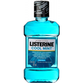 Imagem da oferta 4 Enxaguatório Bucal Cool Mint Mini Listerine Azul 60 Ml