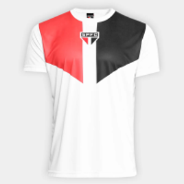 Imagem da oferta Camisa São Paulo Tricolor Masculina - Branco
