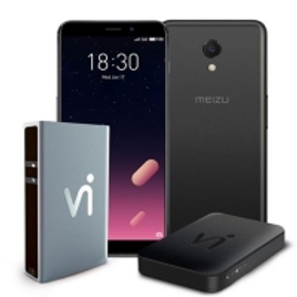 Imagem da oferta Smartphone Meizu M6s Desbloqueado 64GB Dual Chip Preto + Vi Cast + Vi Center