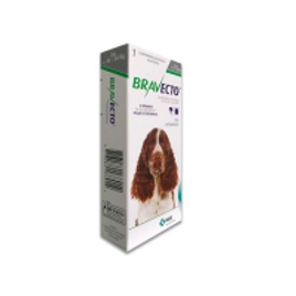 Imagem da oferta Bravecto Remédio Para Carrapato E Pulga Em Cachorro 10 A 20kg 500mg - Msd