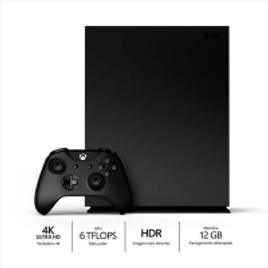 Imagem da oferta Console Xbox One X 1TB Preto + Controle - Microsoft
