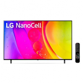 Imagem da oferta Smart TV LG 65" 4K NanoCell 65NANO80 4x HDMI 2.0 Inteligência Artificial ThinQAI Smart Magic Google Alexa - 65NANO80SPA