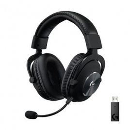 Imagem da oferta Headset Gamer Sem Fio Logitech G PRO X Wirelesss LIGHTSPEED 7.1 Dolby Surround Blue VOICE Drivers PRO-G 50 mm - 981-000906