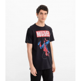 Imagem da oferta Camiseta Manga Curta com Estampa Homem Aranha