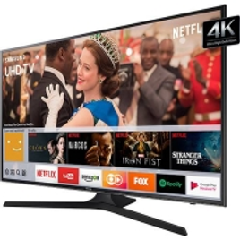 Imagem da oferta Smart TV LED 49" Ultra HD 4K Samsung 49MU6100 3 HDMI 2 USB Wi-Fi 120Hz