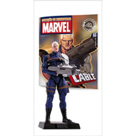 Imagem da oferta Action Figure Marvel Figurines: Cable #63 - Eaglemoss