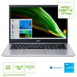 Imagem da oferta Notebook Acer Aspire 5 i5-1135G7 8GB SSD 256GB Intel Iris Xe Tela 14" FHD W10 - A514-54-54LT