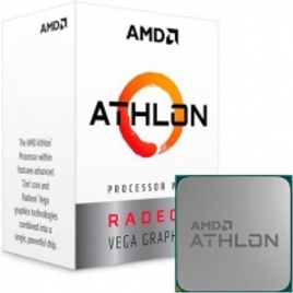 Imagem da oferta Processador AMD Athlon 220GE, Cache 5MB, 3.4GHz, AM4 - YD220GC6FBBOX