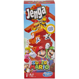 Jogo Jenga Super Mario Hasbro - E9487