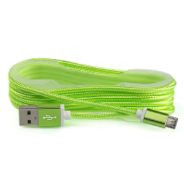 Imagem da oferta Cabo USB para Micro USB Revestido com Nylon