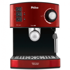 Imagem da oferta Cafeteira Expresso & Cápsulas Philco 20 Bar Inox Red PCF24