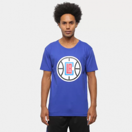 Imagem da oferta Camiseta NBA Los Angeles Clippers Logo Masculina - Azul