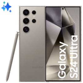 Imagem da oferta Smartphone Samsung Galaxy S24 Ultra 1TB 12GB de RAM Tela de 6.8" Galaxy AI Titânio Cinza
