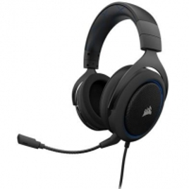 Imagem da oferta Headset Gamer Corsair P2 Stereo 2.0 Preto e Azul HS50 - CA-9011172