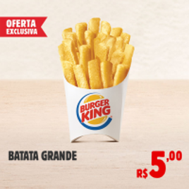 Imagem da oferta Burger King 1 Batata Grande