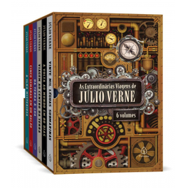 Imagem da oferta Box de Livros as Extraordinárias Viagens de Júlio Verne (6 Volumes) - Júlio Verne