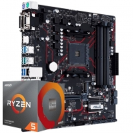 Imagem da oferta Pichau Kit upgrade AMD Ryzen 5 3600 Asus Prime B450M Gaming/BR