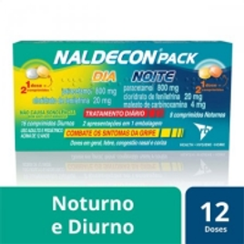 Imagem da oferta Naldecon Dia e Noite 24 Comprimidos