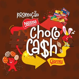 Imagem da oferta Chococash 50% de Cashback em Chocolates Nestlé ou Garoto