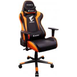 Imagem da oferta Cadeira Gamer Gigabyte AORUS AGC300 Black/Orange - GP-AGC300 V2