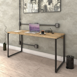 Imagem da oferta Mesa Escrivaninha Industrial Trevalla Kuadra 150cm - ME150-E10