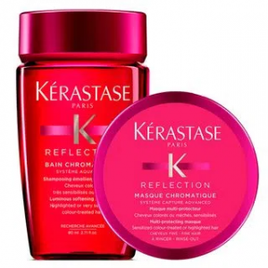 Imagem da oferta Kit Reflection Travel Size Kérastase – Shampoo + Máscara Capilar