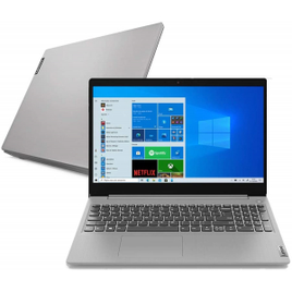 Notebook Lenovo IdeaPad 3i i3-10110U 4GB SSD 256GB Intel UHD Graphics 620 Tela 15.6" HD W10 - 82BS0006BR
