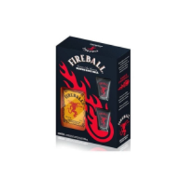 Imagem da oferta Kit Whisky FireBall + 2 Copos Shot 750ml