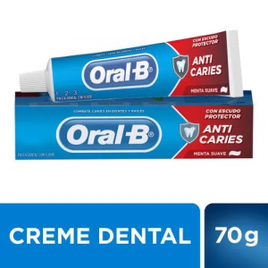 Creme Dental Oral-B Menta Suave 70g 5 unidades