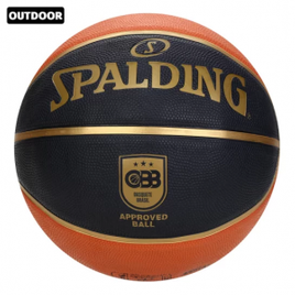 Imagem da oferta Bola de Basquete Spalding - TF-50 CBB - Laranja+Preto
