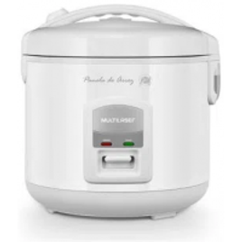 Panela de Arroz Elétrica Multilaser Gourmet 127V 400W Capacidade de 5 Xícaras LED Branca - CE01