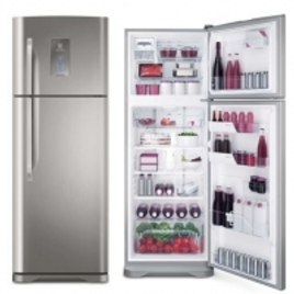 Imagem da oferta Refrigerador | Geladeira Electrolux Frost Free 2 Portas 464 Litros Inox - TF52X
