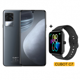 Imagem da oferta Smartphone Cubot X50 8GB Ram 128GB Tela 6.6" - Internacional + Smartwatch Cubot C7