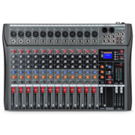 Imagem da oferta Channel Mixer Professional VEDO 12-Sound Mixing USB VDA212L