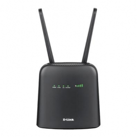 Roteador D-Link 4G LTE Wireless 1x LAN Gigabit 2 Antenas Preto - DWR-920V