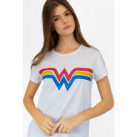 Imagem da oferta Camiseta Feminina Mulher Maravilha Power Logo