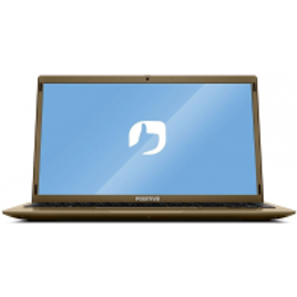 Notebook Positivo Motion Gold C41TEI Intel Celeron-N3350 4GB 1TB Linux 14,1'' Dourado - Bivolt