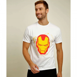 Camiseta Masculina Homem De Ferro Manga Curta Marvel