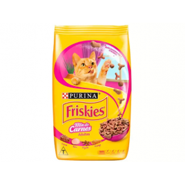 Imagem da oferta 3 Unidades Ração para Gato Premium Friskies Mix de Carnes - Adulto 3kg