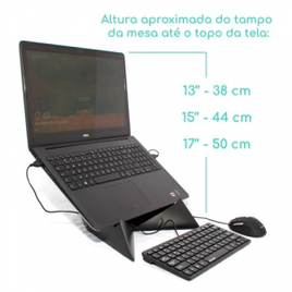 Suporte Ergonômico para Notebooks de 13" a 17" - Supi