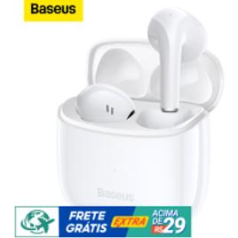 Fone De Ouvido Sem Fio Baseus Bowie W15 True Bluetooth 5.2