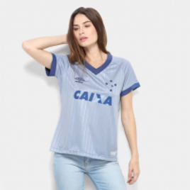 Imagem da oferta Camisa Cruzeiro III 18/19 s/n - Torcedor Umbro Feminina - Marinho e Prata