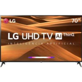 Imagem da oferta Smart TV LED 70" 4K LG 70UM7370 3 HDMI 2 USB Wi-Fi Bluetooth
