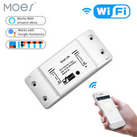 Imagem da oferta Interruptor de Luz Inteligente Universal Wi-Fi NF101 - Moes