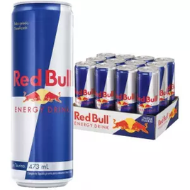 Imagem da oferta Pack 12 Latas Energético Red Bull Energy Drink Pack - 473ml
