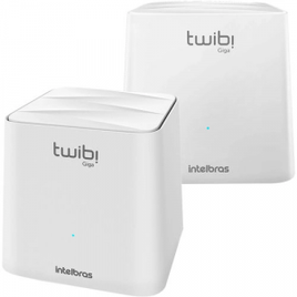 Kit Roteador Twibi Giga Intelbras Sistema Wi-fi Mesh - 2 Unidades