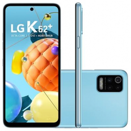 Imagem da oferta Smartphone LG K62 Plus 128GB, 48MP Tela 6.5" Azul - LM-K525BMW