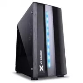 Imagem da oferta Gabinete Vinik Spectrum Midtower VX Gaming Preto com LED RGB 7 Cores e Lateral em Acrílico SP7LAF