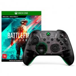 Kit Controle sem Fio Xbox Edição Especial 20 Aniversário + Jogo Battlefield 2042 BR Xbox One